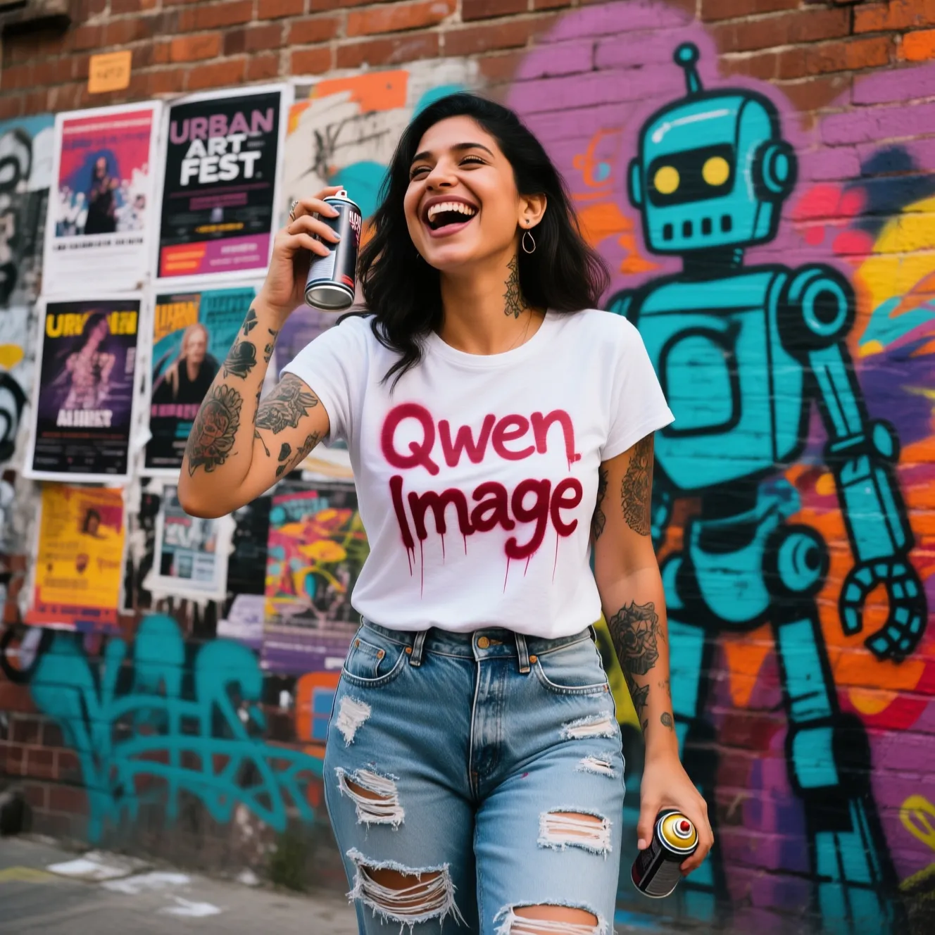 Qwen Image Example 1
